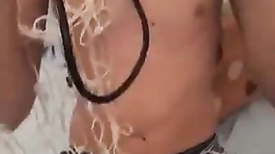 Young Toy Boy Cumshots: Smooth Solo Wank and Cum on Cam!