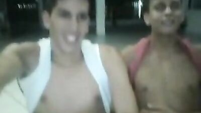 2 Hot Skinny Straight Friends - Gay Porn Video