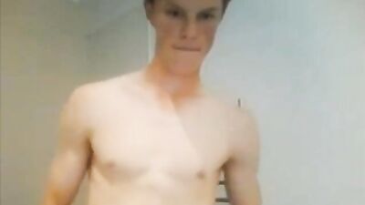 Young Cam Boy Cumshot - Cute Solo Masturbation!