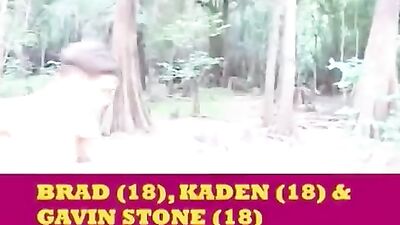 Forbidden Woods: The Hottest Three-Way Encounter!