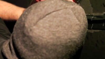 Trevors new gloryhole adventure: Young hottie gets his cock worshipped to creamy completion again!