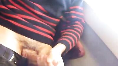 Horny Train Riders: Cum Shots & Public Outdoor Solo!
