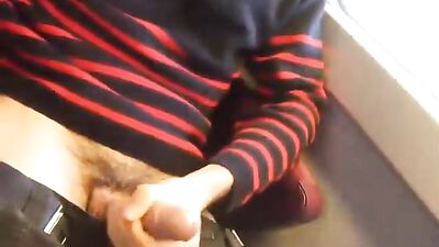 Horny Train Riders: Cum Shots & Public Outdoor Solo!