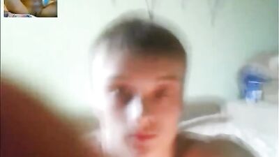 Girl on Girl Webcam Cumshot Showdown!