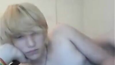 Blond Cutie Cums on Cam in Smooth Handjob