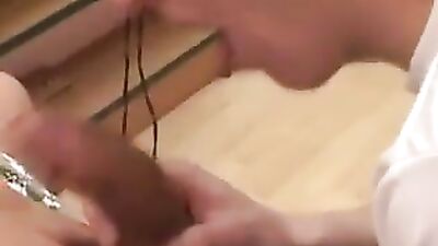 Action Ass Play Bareback: Just a trim with a Twist!