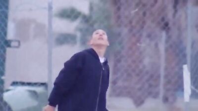 One Hot Ride: Elbows Handjob Delight!