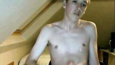 Young and Wild Blond Boys Cumshot Party: Cam 2021