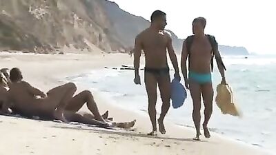 Sand Seduction - Making new friends at the beach (Fun Public Outside)