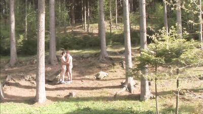 Outdoor Lust - Bareback Woodland Action