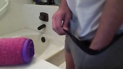 Straight Web-Cam Homemade Sex Toy: Exploring Gay Porn Fun!