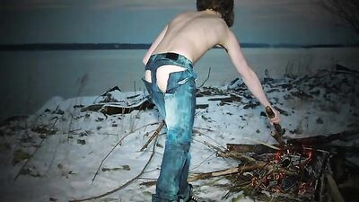 Burning Desires: Public Music Outside Short Film Porn!
