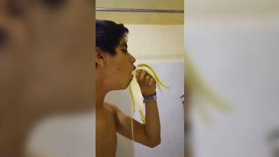 Gay Porn Banana Training - Oral Delights