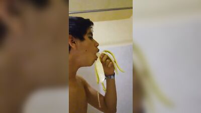 Gay Porn Banana Training - Oral Delights