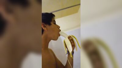 Gay Porn Banana Training - Oral Delights
