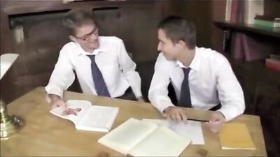Smart Horny Action - Two hot studs get wild in the bedroom!