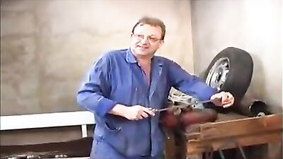 Step-Sons Revenge: Catching Daddy at Work!