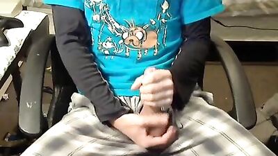 Gay Porn Jizz Jerk: Amateur Cum Shots Solo!