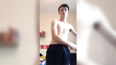 Cam 2156 - Amateur Handjob Solo - Explore The Possibilities With This Lonely Boy