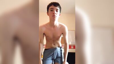 Cam 2156 - Amateur Handjob Solo - Explore The Possibilities With This Lonely Boy