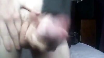 Big Cock jerks : Solo Web-Cam adventures