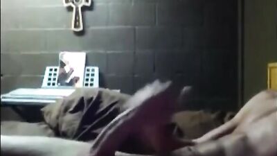 Wanking for Jesus - Amateur Cum Shots Solo