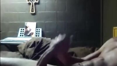 Wanking for Jesus - Amateur Cum Shots Solo