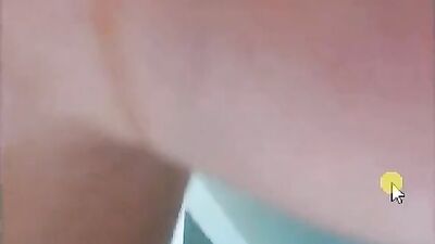 Latino Boy Cums Hard with Smooth Blue Shirt - Solo Cam Handjob