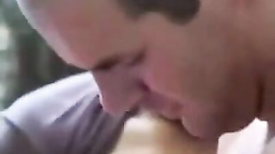 Teen Fucked Raw by Two Guys - Action Bareback Cum Shots