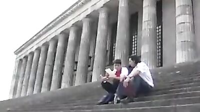 Passing the Test - Gay Porn Group Sex with Father and Son!