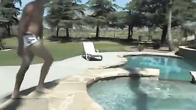 Sexual Adventures at the Pool - Action Gay Porn Video!