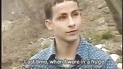 Hungarian Guys Get Wild with Each Other! Four Men Go Completely Insane with Each Other in This Intense Group Sex Orgy!