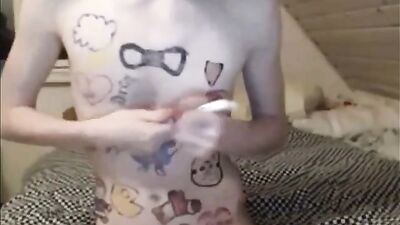 Doodle on me? - Amateur Cum Shots Solo! Experience the ultimate solo gay porn experience with hot guys eager to please!