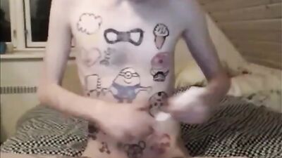 Doodle on me? - Amateur Cum Shots Solo! Experience the ultimate solo gay porn experience with hot guys eager to please!