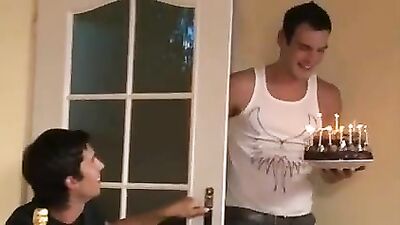 Birthday Sex Party: Action-packed Group Bareback Fun!