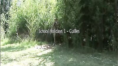 School Holiday: Cum Shots Public Outside Solo!
