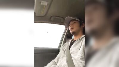 Asian Passengers Wild Ride: Unleashing His Dick on Public Transport!