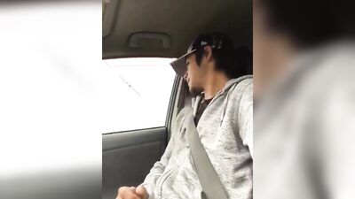 Asian Passengers Wild Ride: Unleashing His Dick on Public Transport!