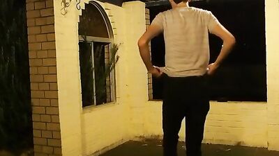 Backyard Cumshots: Amateur Handjobs