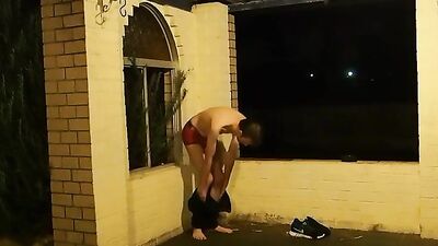 Backyard Cumshots: Amateur Handjobs