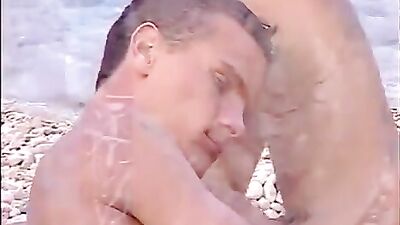 Greek Island Oral Cum Shots Public Outdoor Adventure