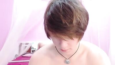 Effeminate Emo Boys Pink Room Cum Shots: Teen Solo Cuties Sweet Release
