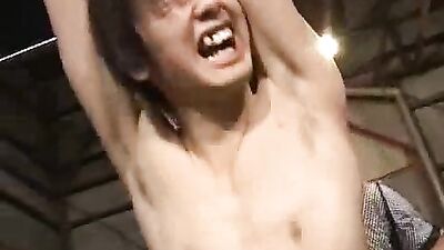 Young studs fulfill their desires in steamy group sex scene!