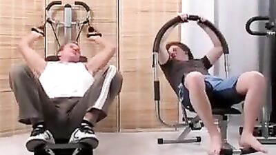 Workout Fuck Action Mix: Gym Buddies Get it On!