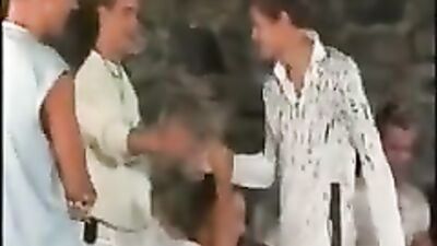 Gay Bareback Classroom Cum Shots: Sexy Blond Boys