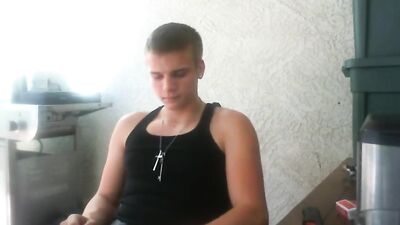 Gang Bang on Backyard Patio - Cock-Sucking & Anal Fucking