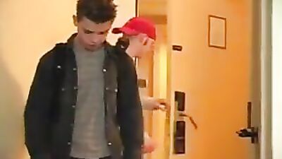 Hotel Twinks Flip Flop! Action Bareback Fun!