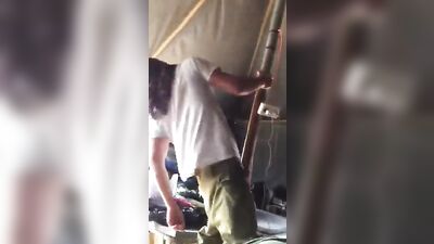 Pole Dancing IDF Soldier Exposed: Amateur Fun in Public!