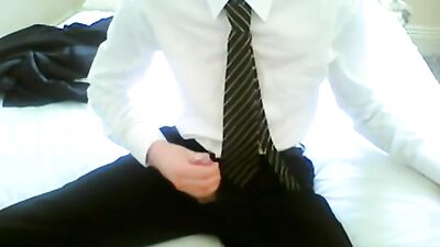 Gay Prep School Relief: Amateur Cum Shots Solo